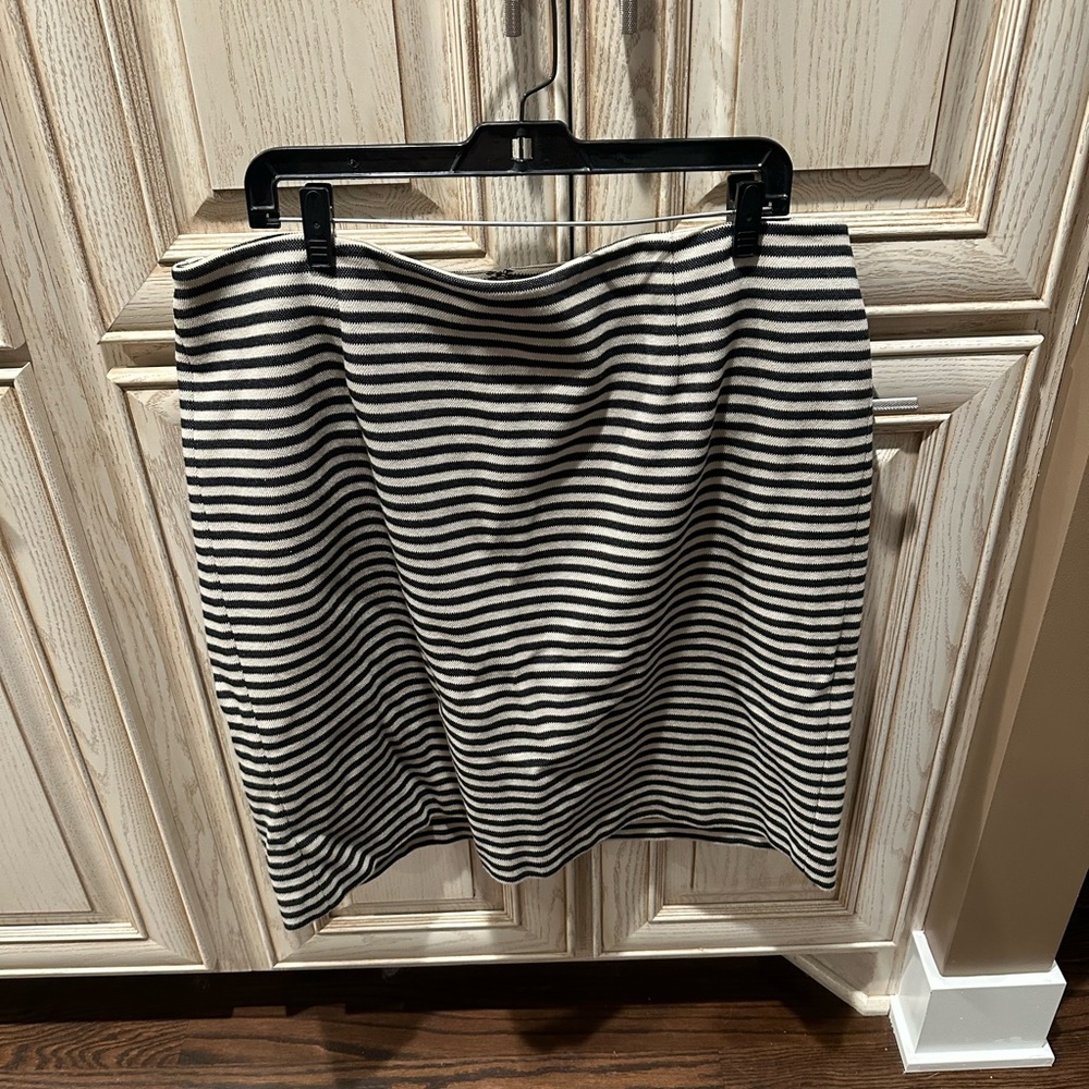 Talbots Woman Stripe Knit Pencil skirt
